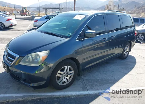 2005 Honda Odyssey Ex z USA, uszkodzony, nr VIN 5FNRL38495B408450